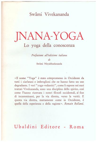 Jnana-Yoga. Lo yoga della conoscenza