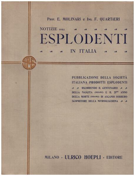 Notizie sugli esplodenti in Italia