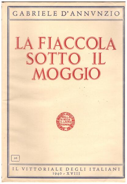 La fiaccola sotto il moggio