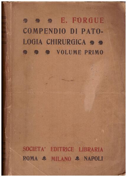 Compendio di patologia chirurgica