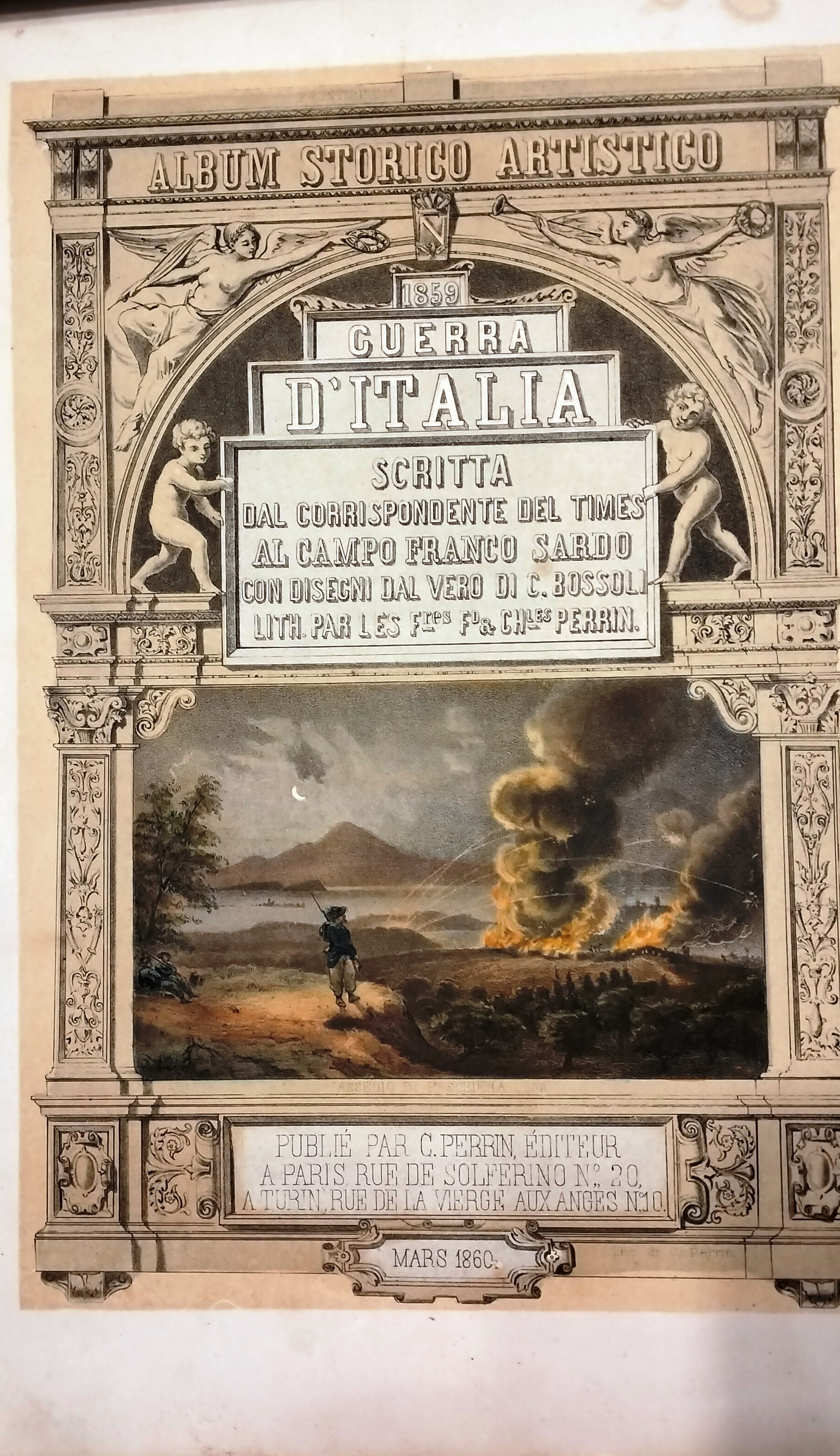 Album storico artistico. 1859 Guerra d'Italia.