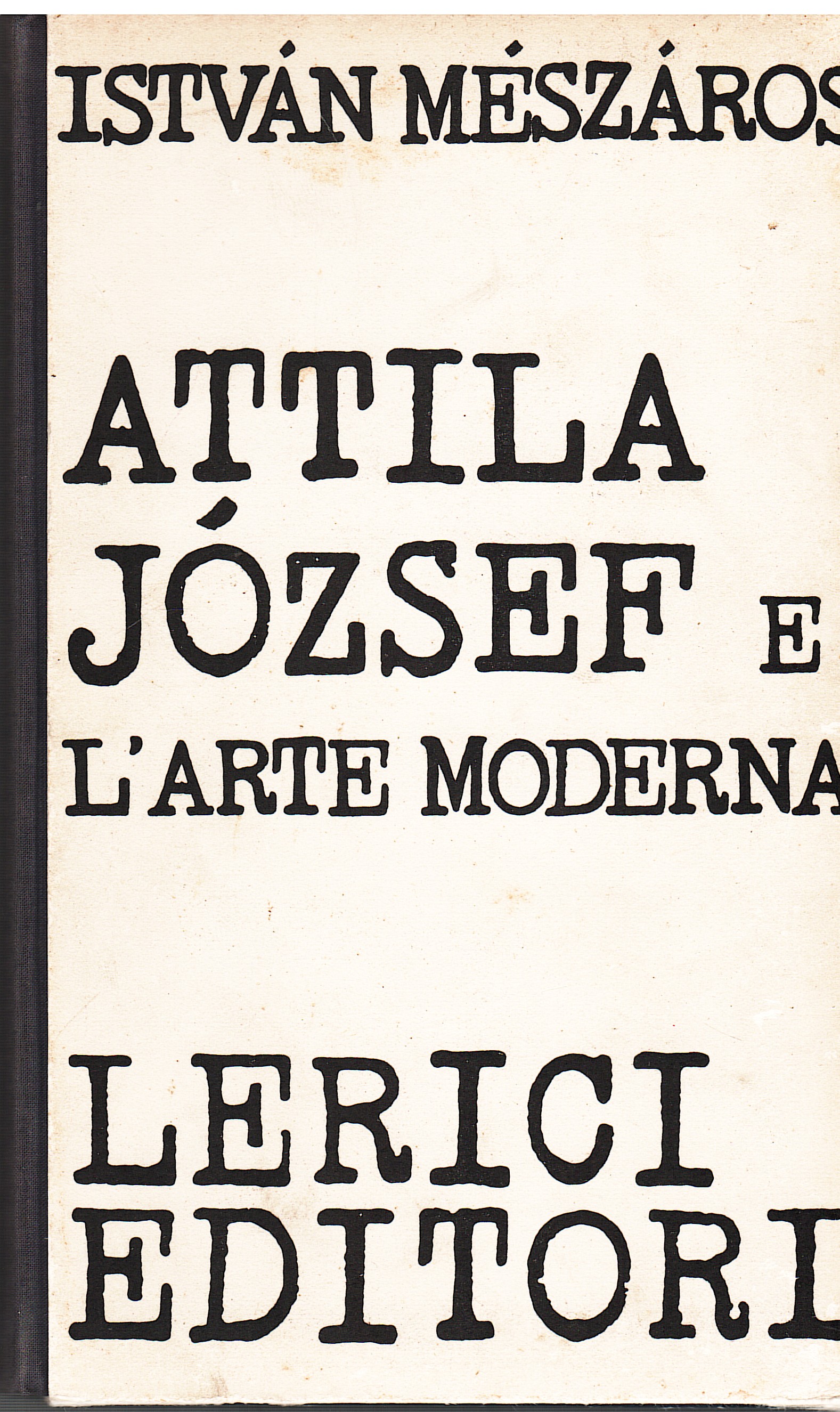 Attila Jozsef e l'arte moderna