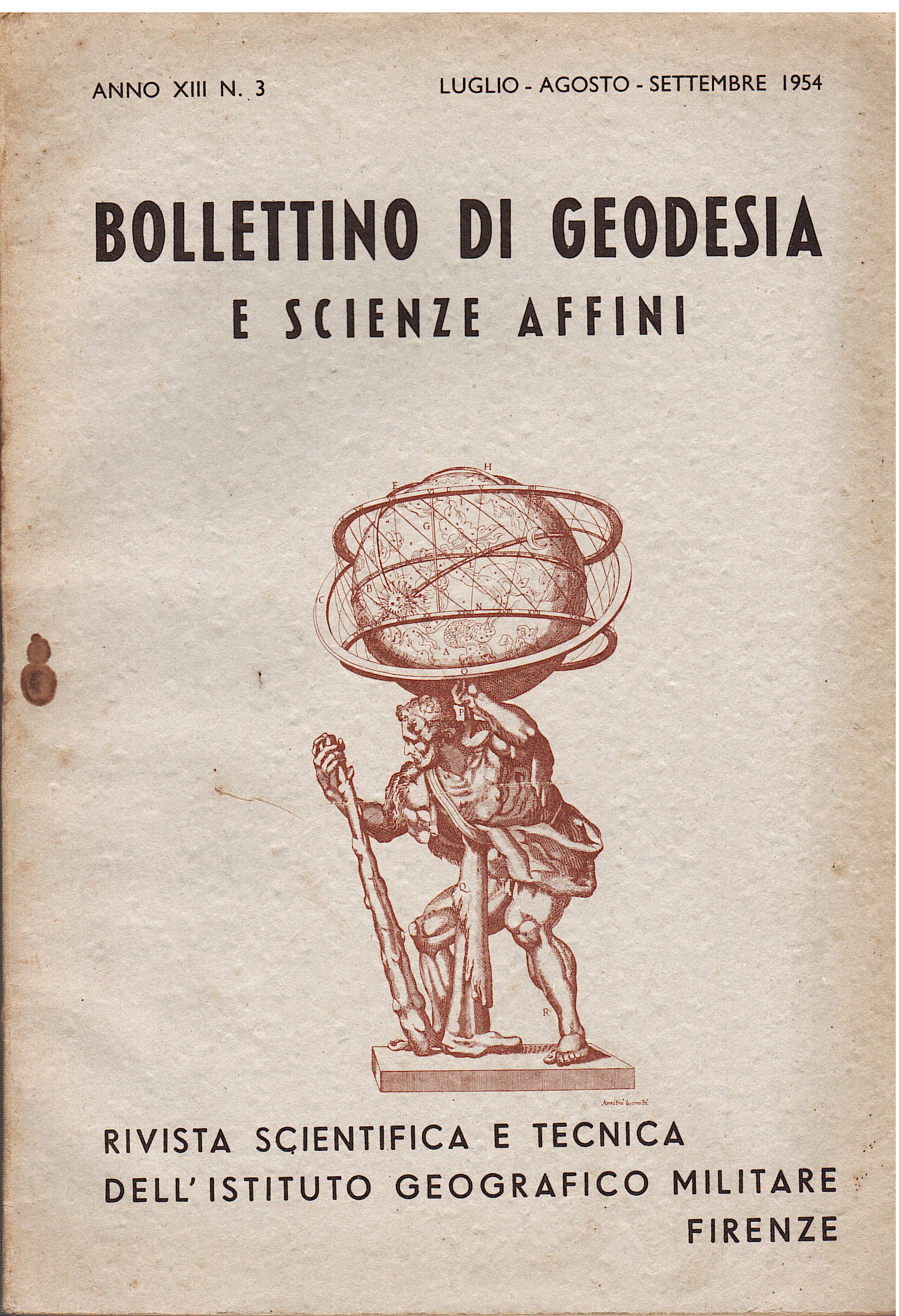 Bollettino di Geodesia e scienze affini