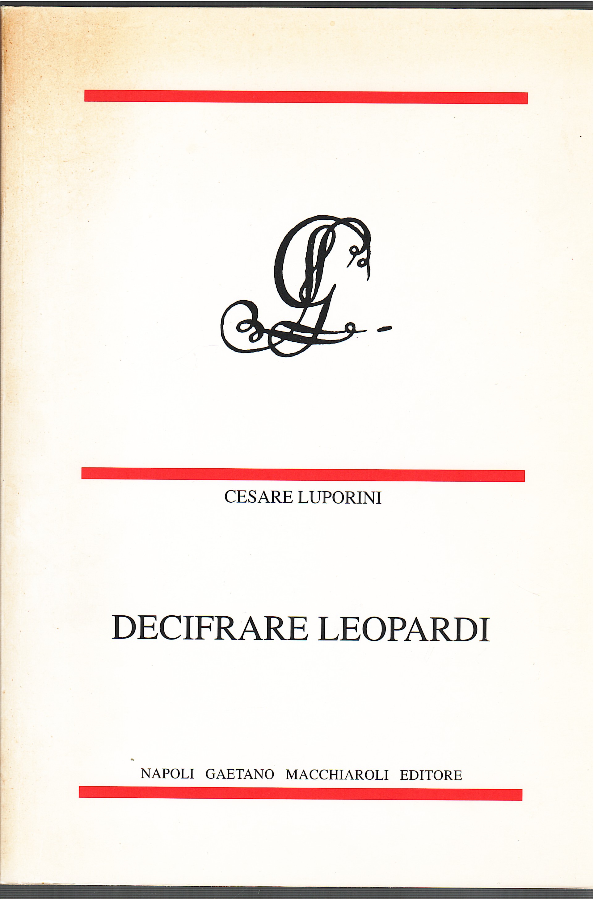 Decifrare Leopardi