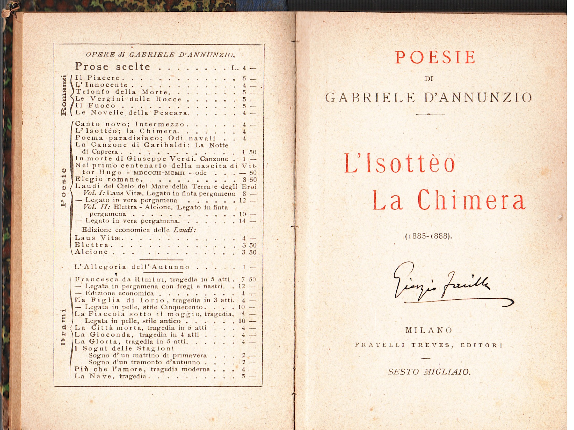 L'Isottèo la Chimera