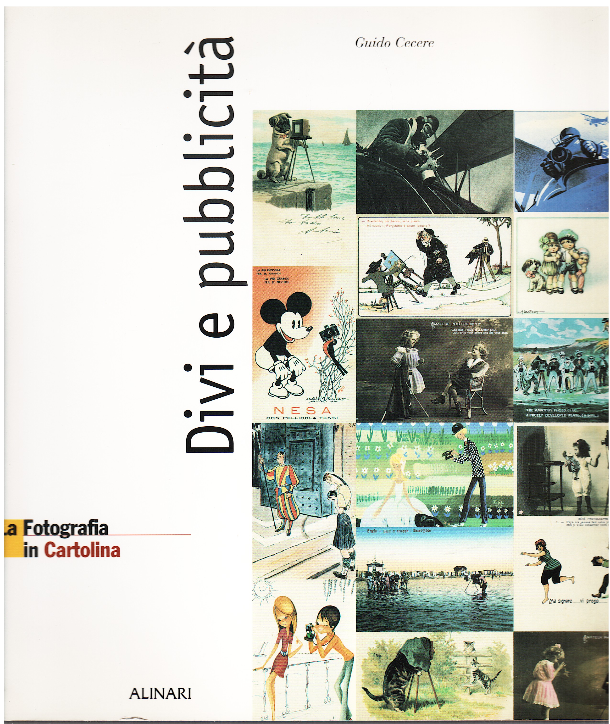 La fotografia in cartolina. Divi e pubblicità