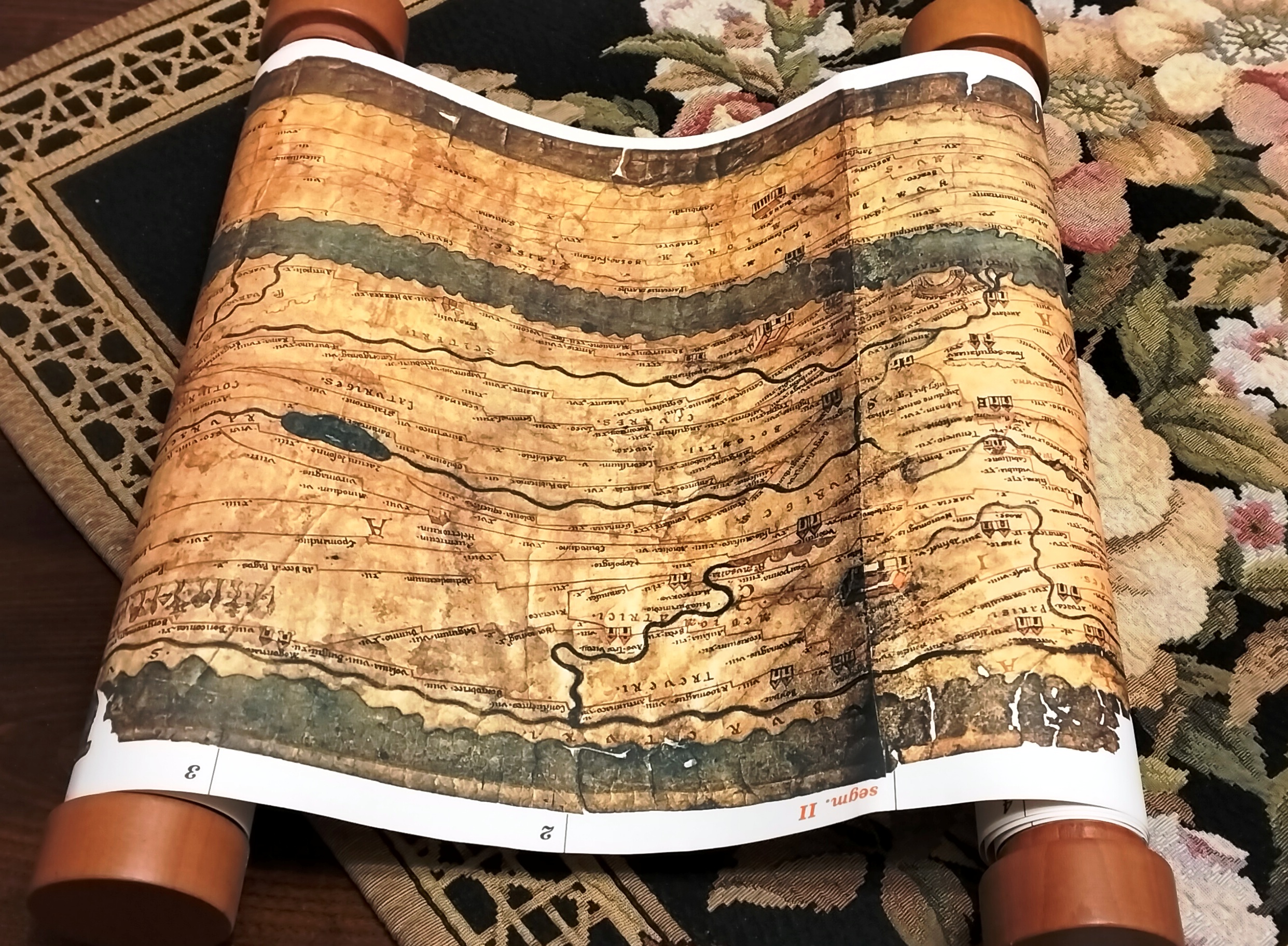 La "Tabula Peutingeriana"