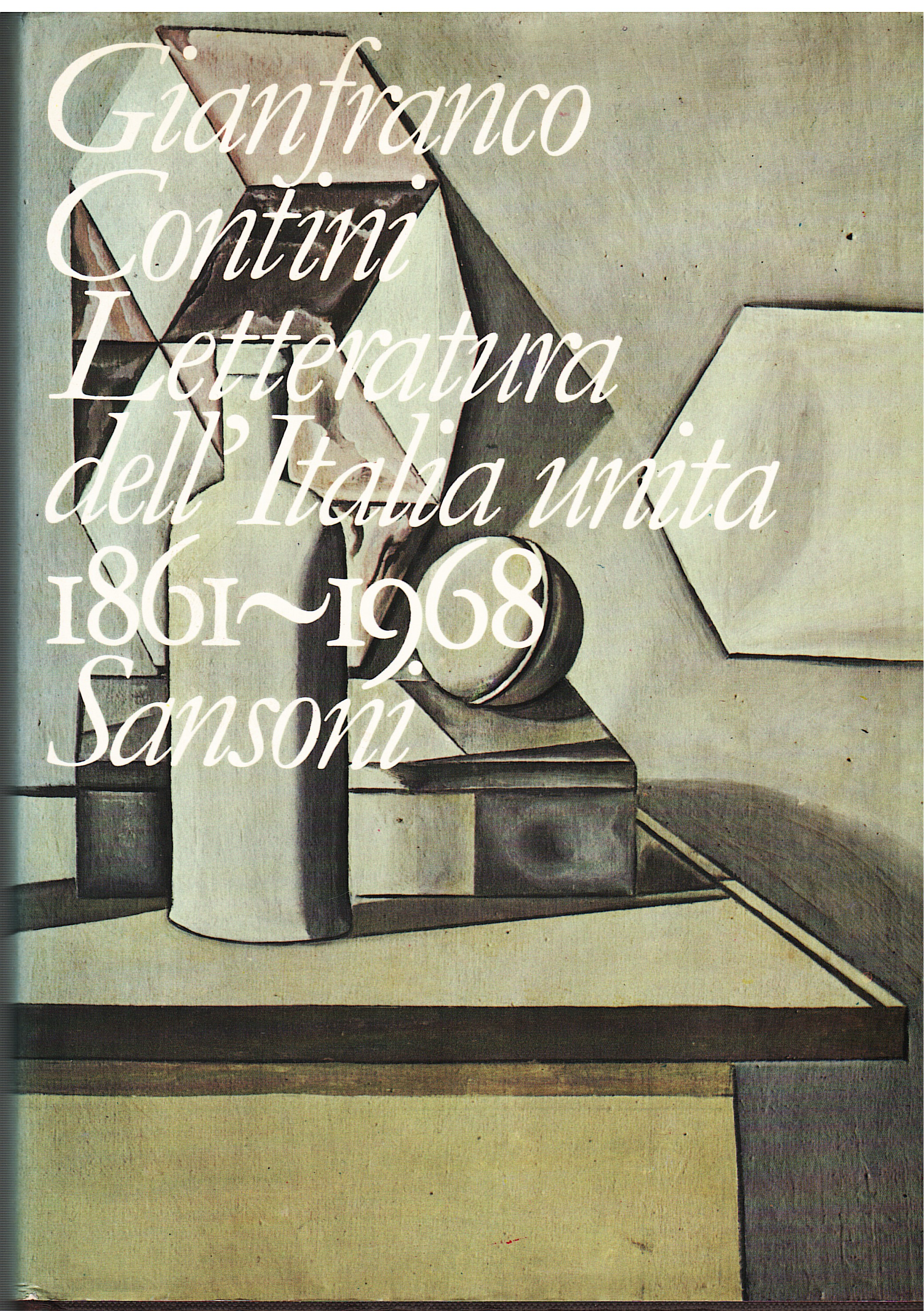 Letteratura dell'Italia Unita 1861-1968