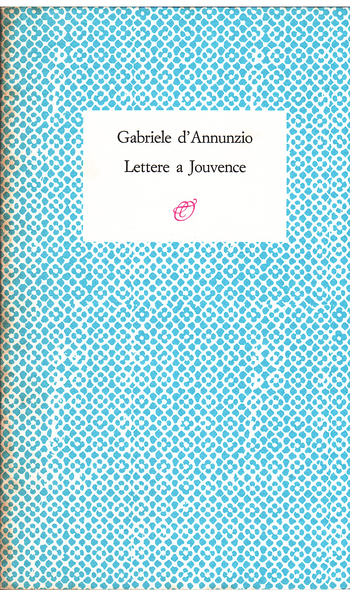 Lettere a Jouvence
