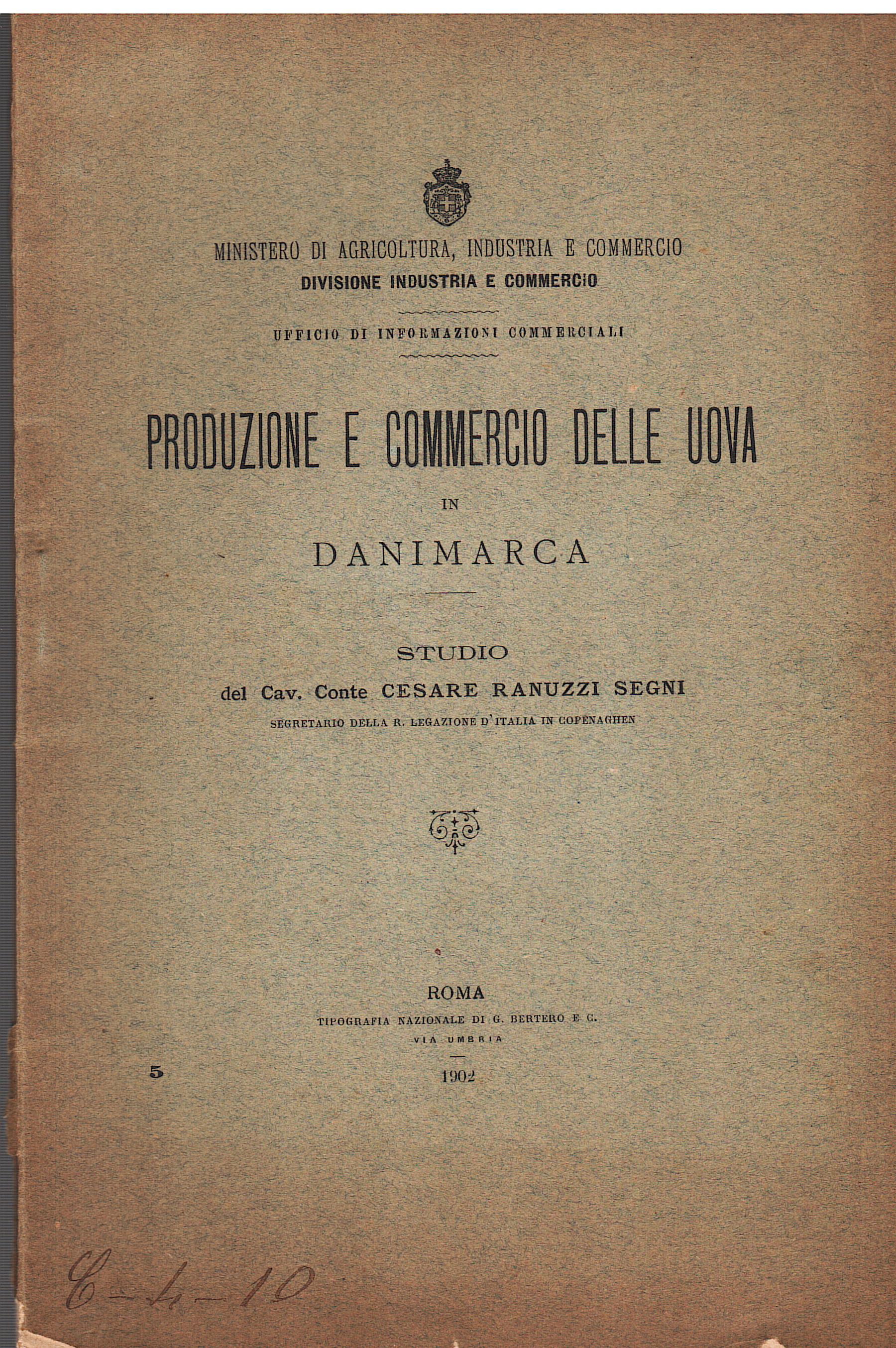 Produzione e commercio delle uova in Danimarca