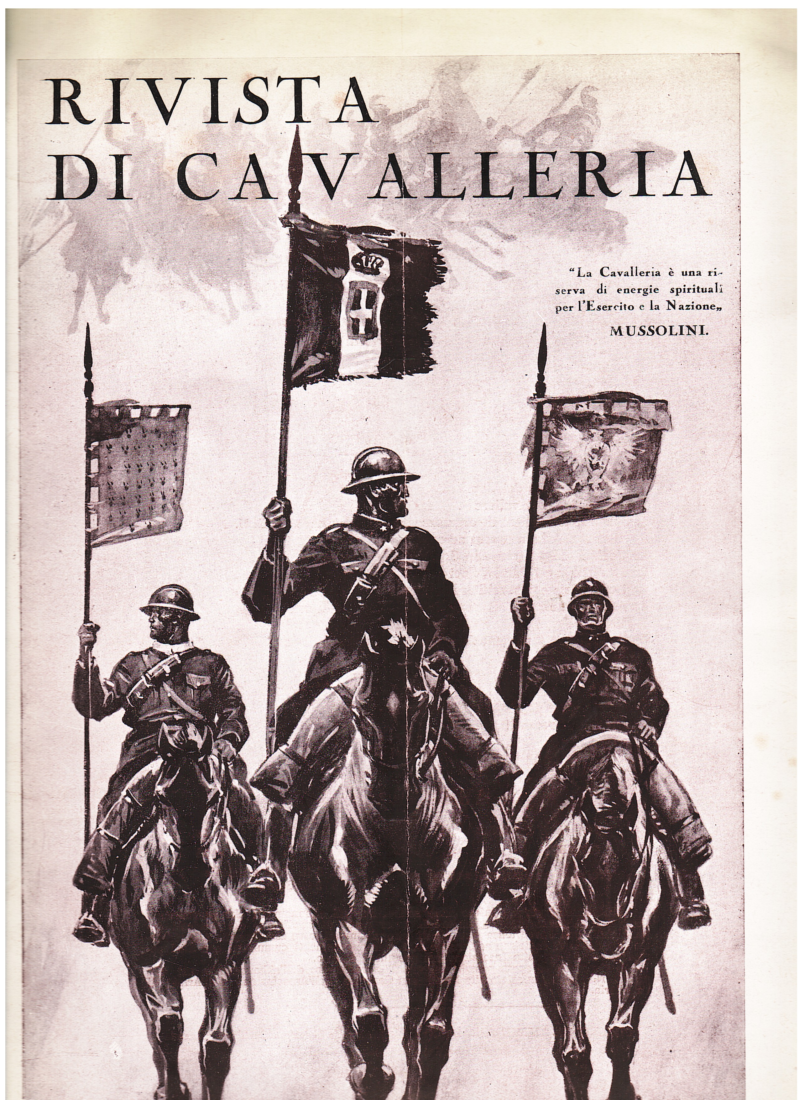 RIVISTA DI CAVALLERIA. Organo Ufficiale dell' Associazione Arma di Cavalleria