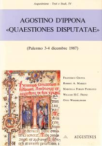 Agostino d'Ippona. "Quaestiones disputatae"