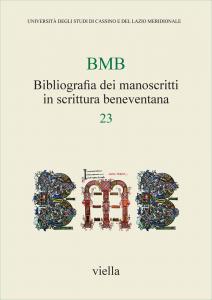 Bibliografia dei manoscritti in scrittura beneventana 23. Dati relativi a …