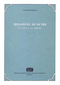 Bonizone di Sutri. La vita e le opere