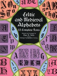 Celtic and Medieval Alphabets. 53 Complete Fonts