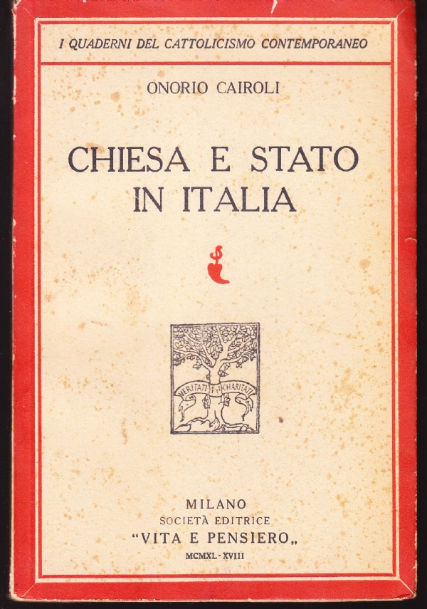 Chiesa e Stato in Italia