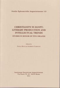 Christianity in Egypt: Literary production and intellectual trends