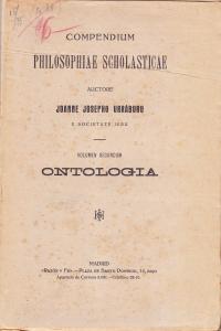Compendium Philosophiae Scholasticae. Volume secundum: Ontologia