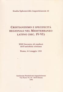 Cristianesimo e specificità regionali nel Mediterraneo latino (sec. IV-VI)