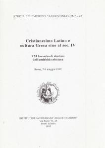 Cristianesimo Latino e cultura greca sino al sec. IV