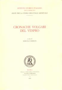 Cronache volgari del vespro