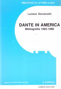Dante in America. Bibliografia 1965-1980