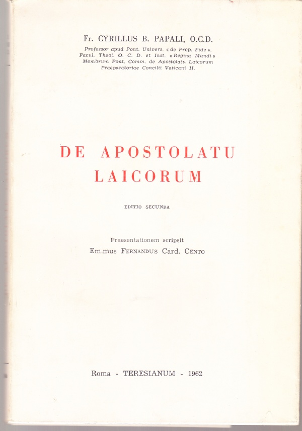 De apostolatu laicorum