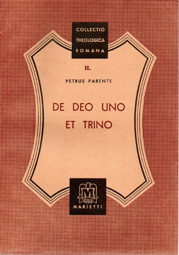 De Deo uno et trino (Collectio Theologica Romana II)