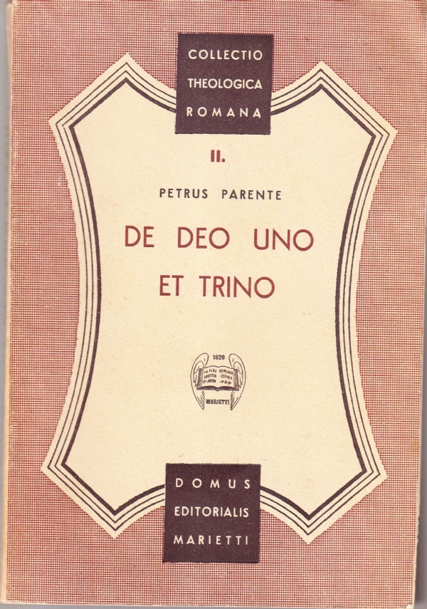 De Deo uno et trino (Collectio Theologica Romana II)
