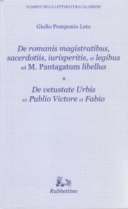 De romanis magistratibus, sacerdotiis, iurisperitis, et legibus ad M. Pantagatum …