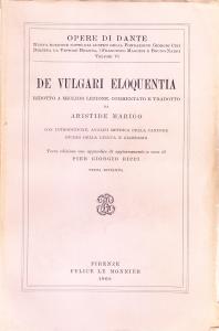 De Vulgari Eloquentia