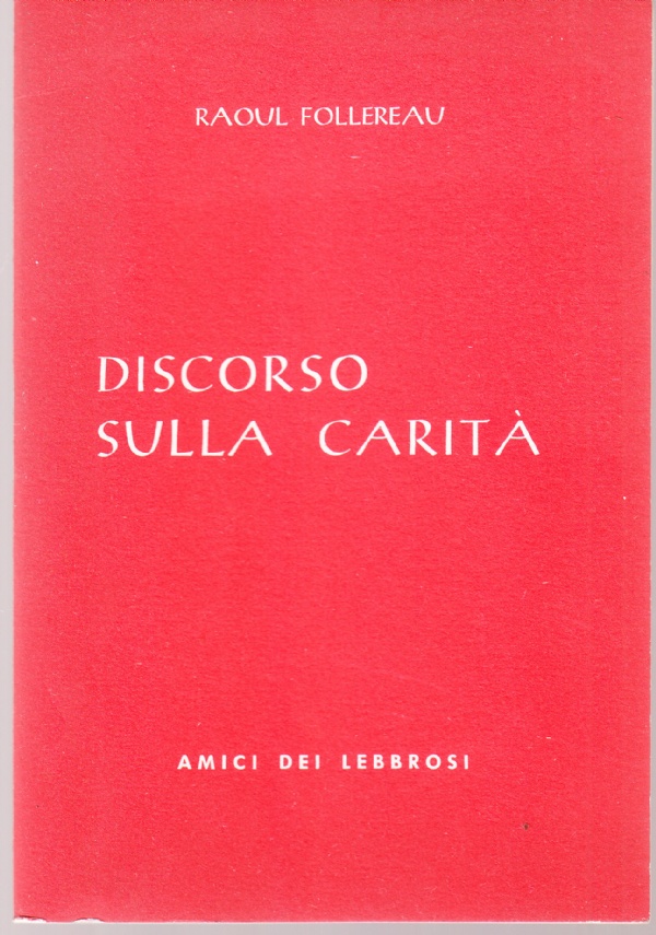 Discorso sulla carità