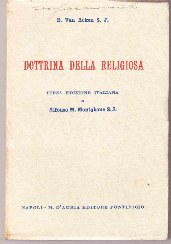Dottrina della religiosa