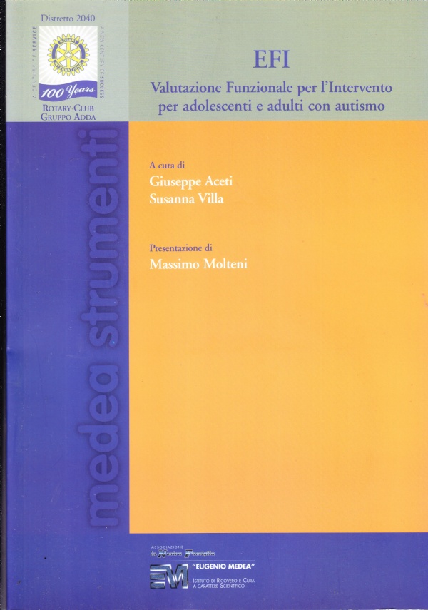 EFI - Valutazione Funzionale per l'Intervento per adolescenti e adulti …