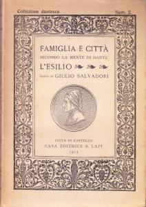 Famiglia e città secondo la mente di Dante. L'esilio