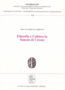 Filosofia e Cultura in Sinesio di Cirene