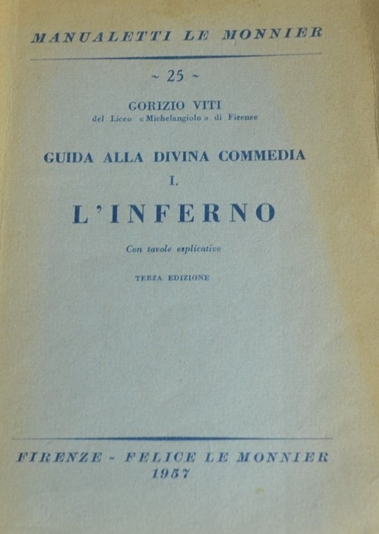 Guida alla Divina Commedia I. Inferno