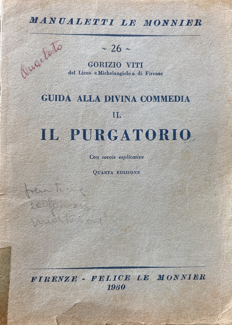 Guida alla Divina Commedia II. Purgatorio