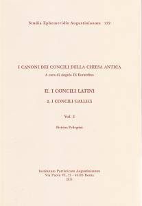 I Canoni dei concili della Chiesa antica. Vol. II. I …