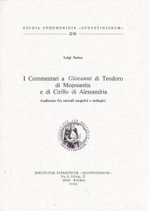 I Commentari a Giovanni di Teodoro di Mopsuestia e di …