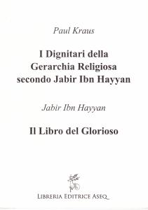 I Dignitari della Gerarchia Religiosa secondo Jabir Ibn Hayyan - …