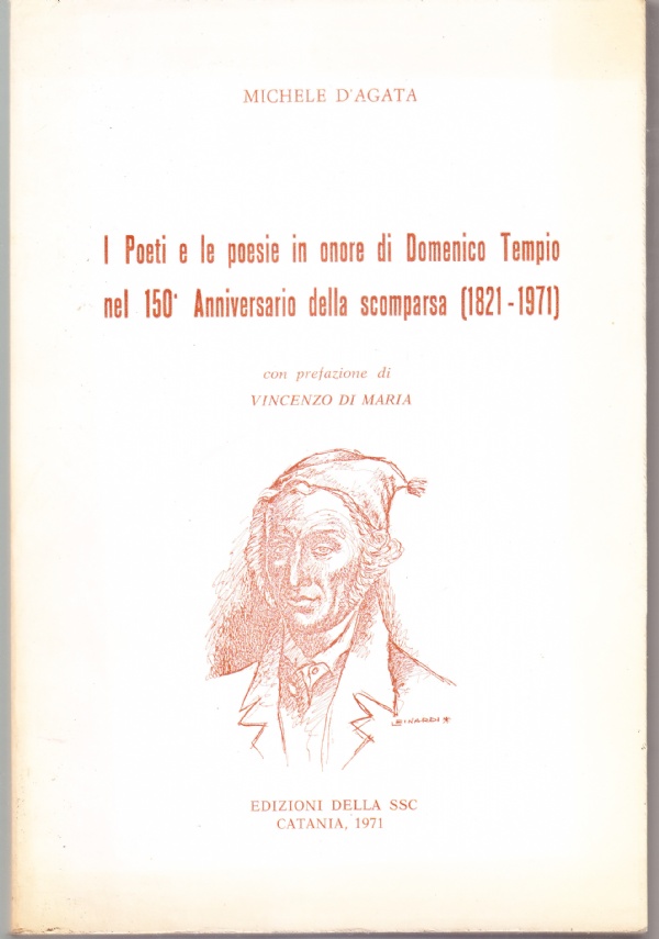 I Poeti e le poesie in onore di Domenico Tempio …