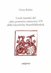 I testi mantici del codex germanicus monacensis 270 della bayerische …