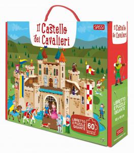 Il castello dei cavalieri. Libretto e puzzle gigante