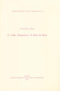 Il "Liber Pergaminus" di Mosè de Brolo