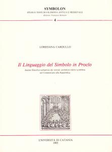 Il Linguaggio del Simbolo in Proclo. Analisi filosofico-semantica dei termini …