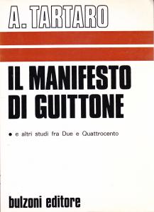 Il manifesto di Guittone e altri studi fra Due e …