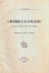 Il matrimonio di Valentina Visconti e la casa di Savoja …