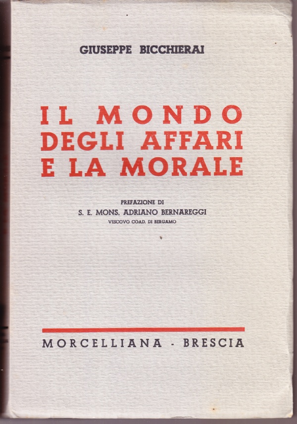 Il mondo degli affari e la morale