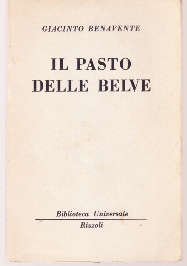 Il pasto delle belve